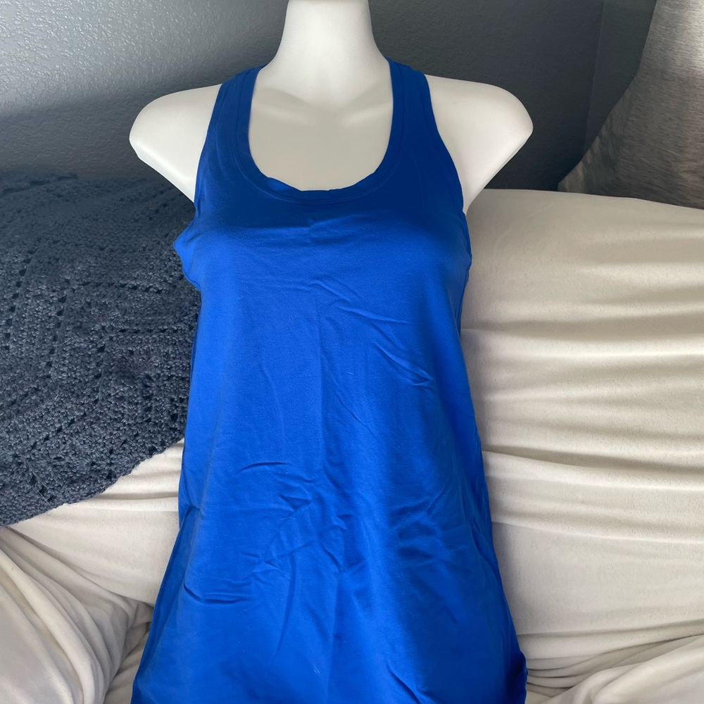 Lululemon cool Racerback II tank blue